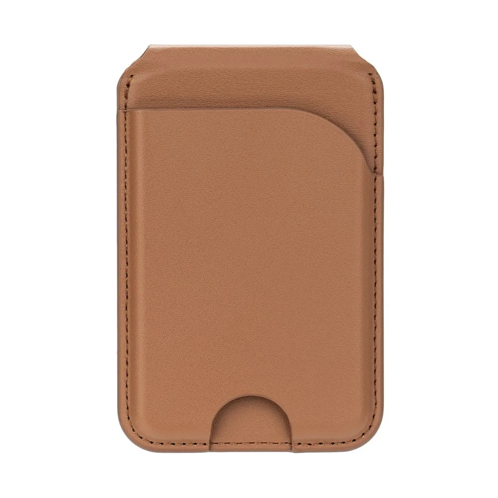 Wallet Phone Card Holder Strong Adsorption Foldable Magnetic Stand Safety Leather for Iphone 16 15 14 13 12 Promax