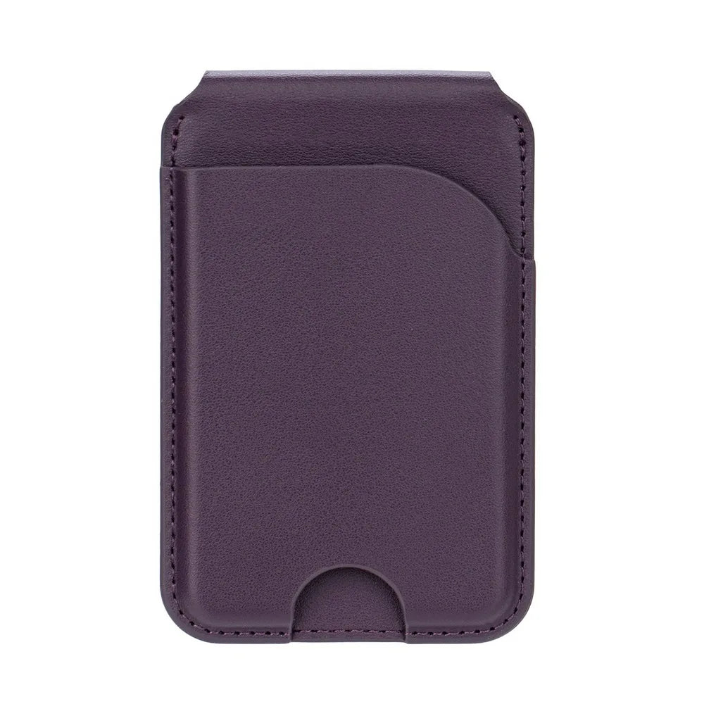 Wallet Phone Card Holder Strong Adsorption Foldable Magnetic Stand Safety Leather for Iphone 16 15 14 13 12 Promax